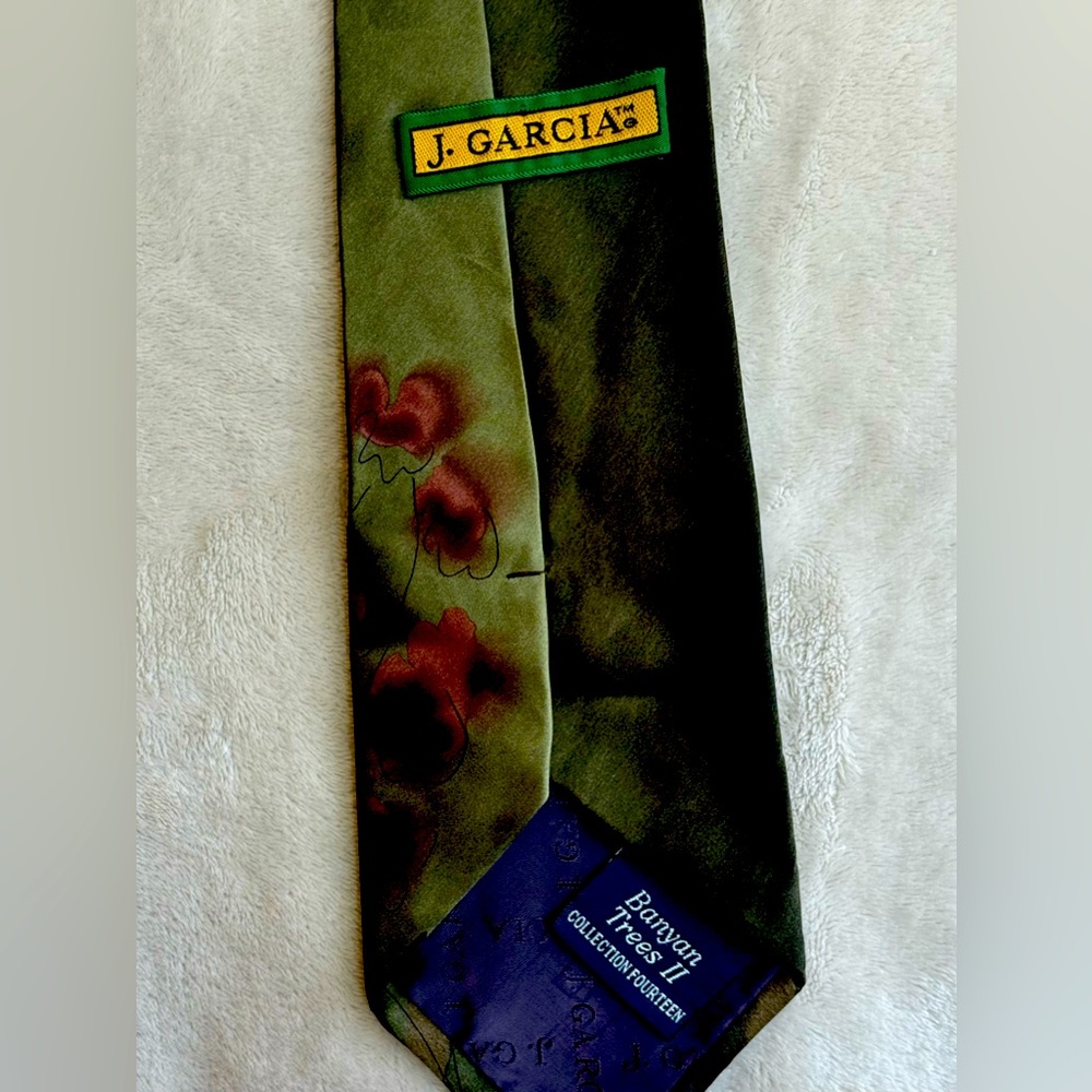 JERRY GARCIA BANYAN TREES II+ 20 more DESIGNER Silk TIES-LIKE NEW!
